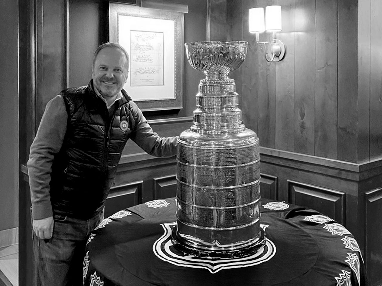 Jonathan Pascoe and Stanley Cup