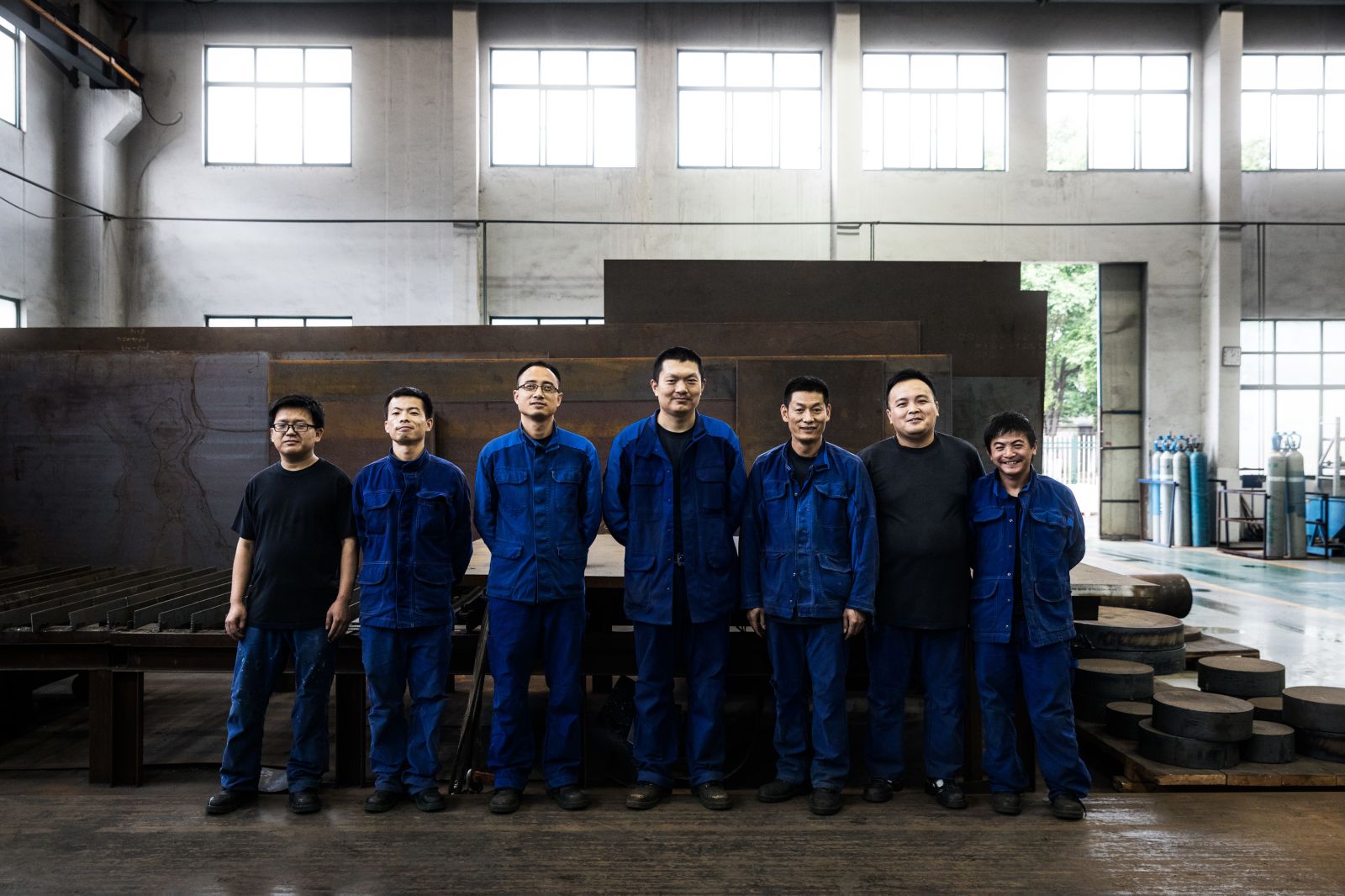 Vahterus team at the assembly plant in Zhangjiangang, China