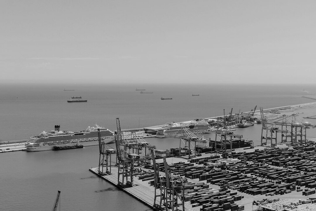 Port of Spain B&W